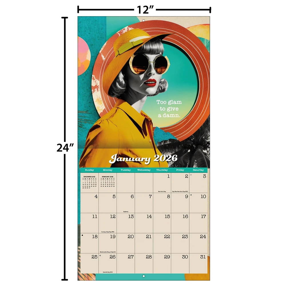 Bitch Please 2026 Wall Calendar - Online Exclusive