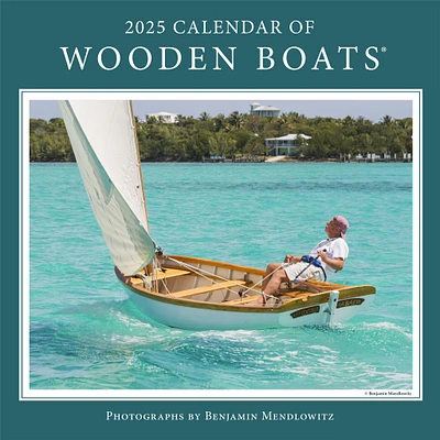 Wooden Boats Wall 2025 Calendar