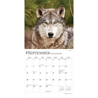 Les Loups 2026 Wall Calendar (French)