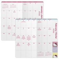Hello Kitty Bilingual 2026 2 Yr Pocket Planner Calendar - Online Exclsuive