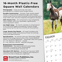 Quarter Horses 2026 Wall Calendar - Online Exclusive