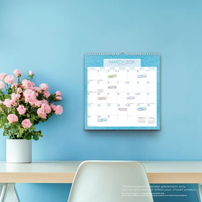 Seaside Currents 2026 Wall Calendar