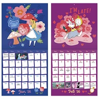 Alice In Wonderland 2026 Wall Calendar - Online Exclusive
