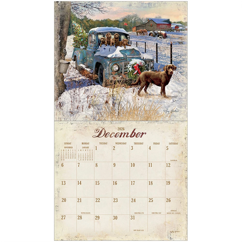 Heartland 2026 Deluxe Wall Calendar - Online Exclusive