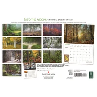 Into The Woods Oversized 2026 Wall Calendar