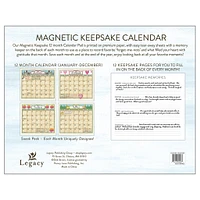 Coming Home 2026 Special Edition Mini Magnetic Keepsake Calendar