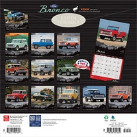 Ford Bronco 2026 Wall Calendar