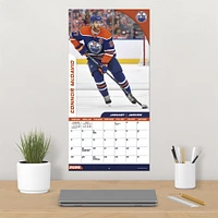 NHL Edmonton Oilers Bilingual 2026 Wall Calendar