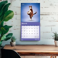 Yoga Cats 2026 Wall Calendar