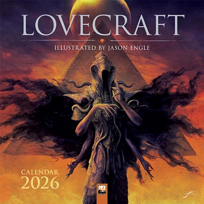 Lovecraft: Illustrated By Jason Engle 2026 Wall Calendar - Online Exclusive