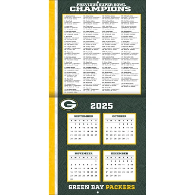 NFL Green Bay Packers 2026 Mini Calendar - Online Exclusive