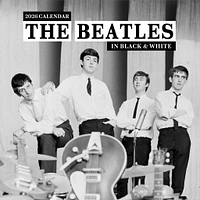 The Beatles Black and White 2026 Wall Calendar - Online Exclusive