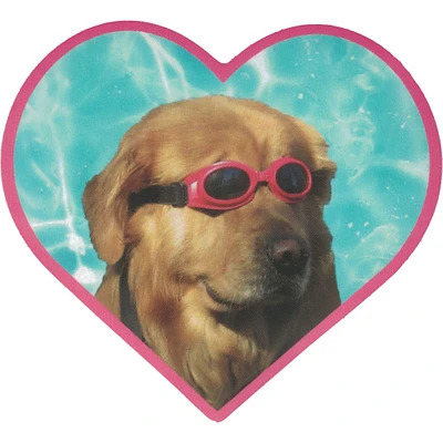 Dog in Goggles Vinyl Sticker - FINAL SALE