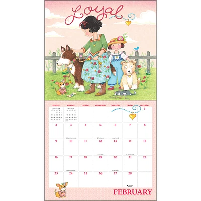 Mary Engelbreits Deluxe Wall 2025 Calendar