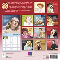 B Word Wall 2025 Calendar