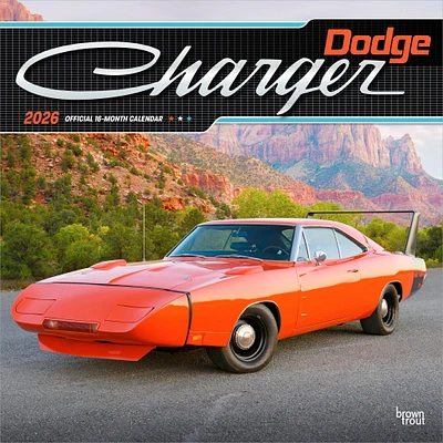 Dodge Charger 2026 Wall Calendar