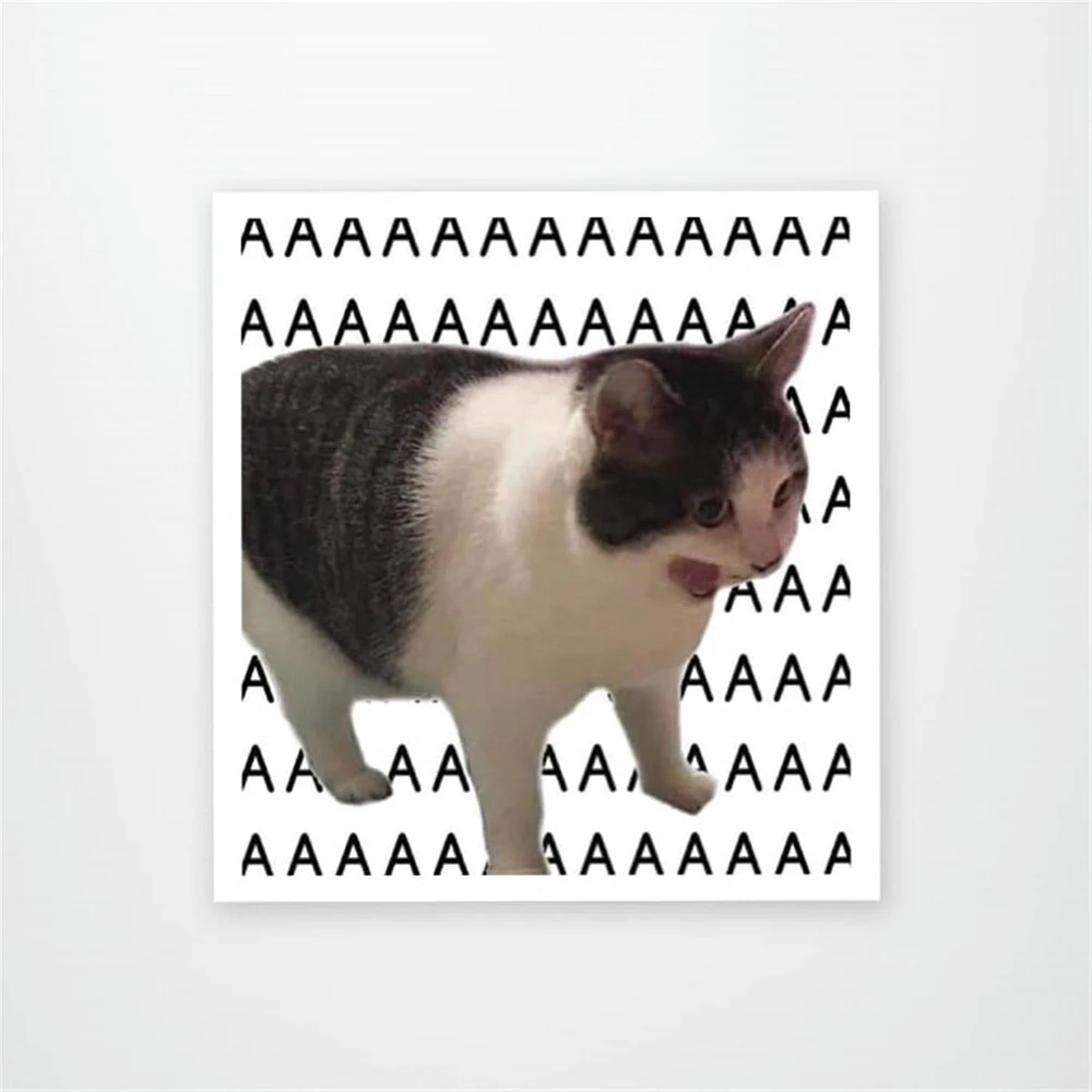 AAA Cat Vinyl Sticker