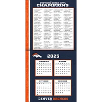 NFL Denver Broncos 2026 Wall Calendar - Online Exclusive