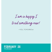 Instant Happy Notes 2026 Box Calendar