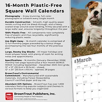 Bulldog Puppies 2026 Wall Calendar - Online Exclusive