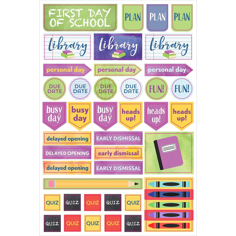 Teacher Planner Stickers