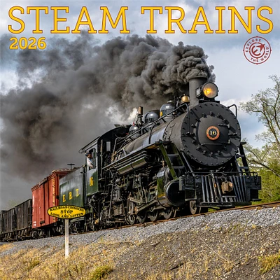 Steam Trains 2026 Mini Calendar
