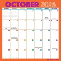 Rainbow Magic Grip 2025-2026 Mini Calendar