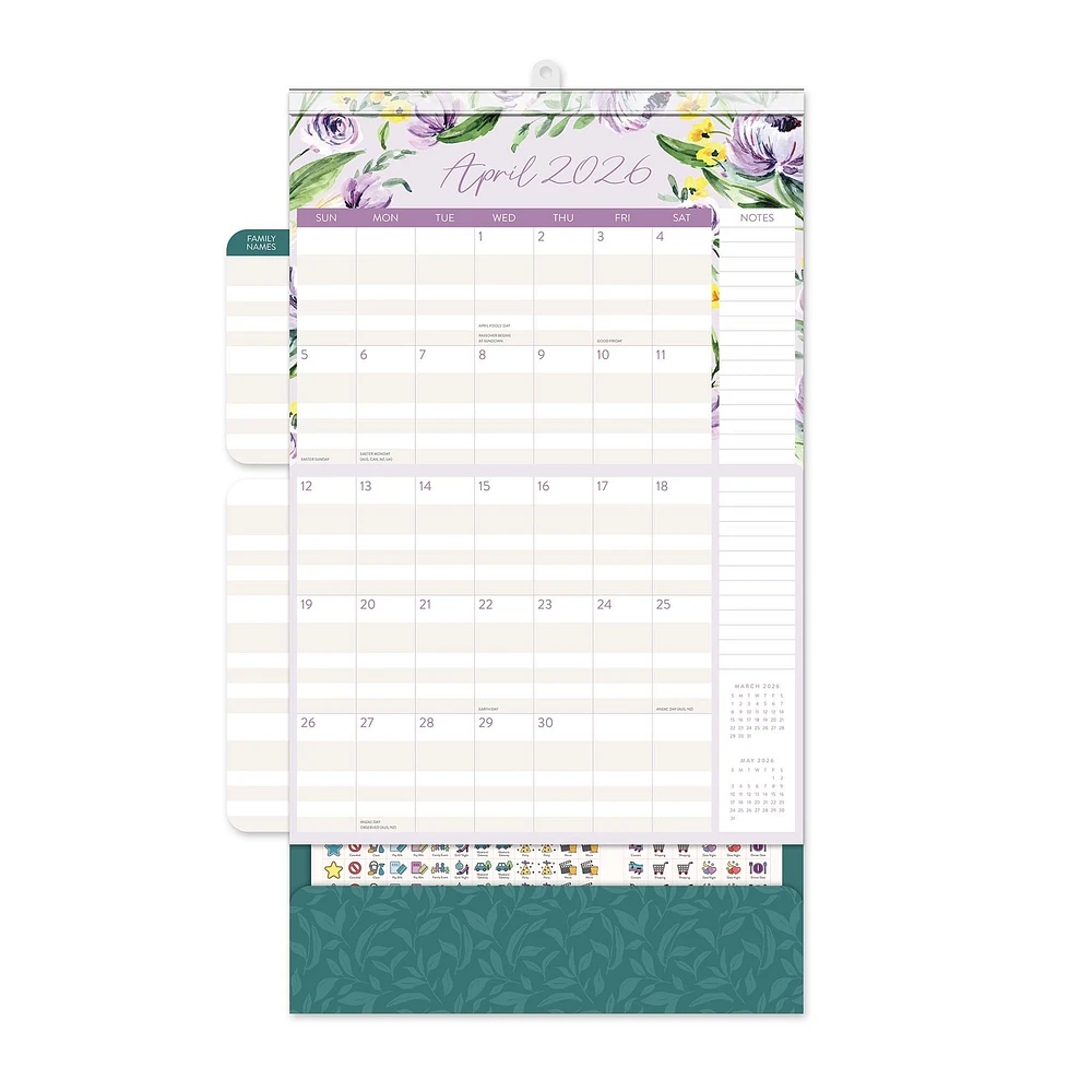 Bella Flora Do It All 2026 Wall Calendar