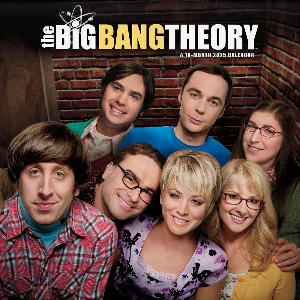 Big Bang Theory Wall 2025 Calendar