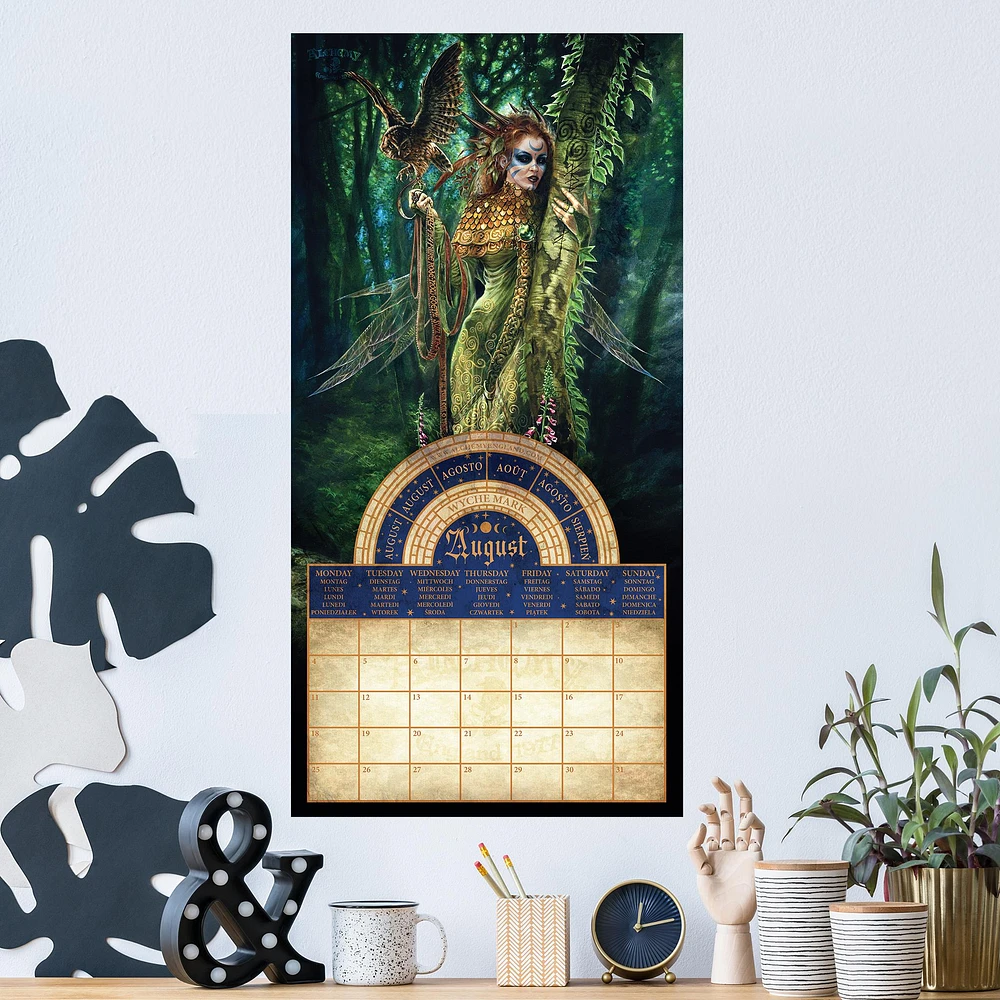 Alchemy 1977 Gothic 2026 Wall Calendar