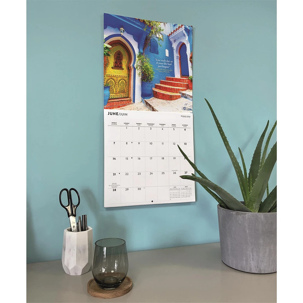 Doors And Windows 2026 Wall Calendar