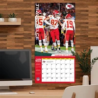 NFL Travis Kelce Kansas City Chiefs Wall 2025 Calendar