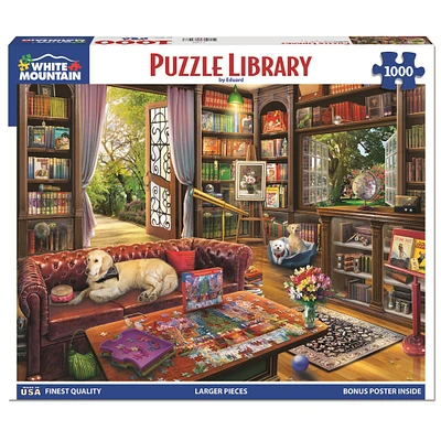 Library 1000 Piece Puzzle