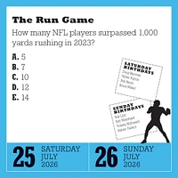 Year Of Football Trivia 2026 Box Calendar