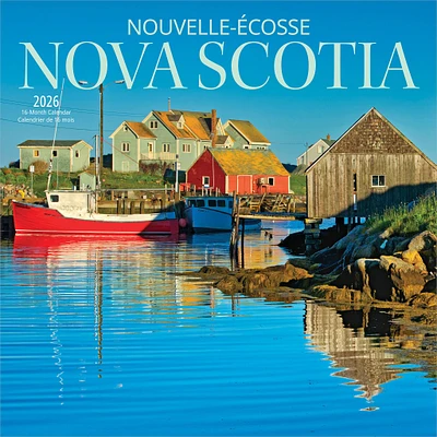 Nova Scotia 2026 Wall Calendar