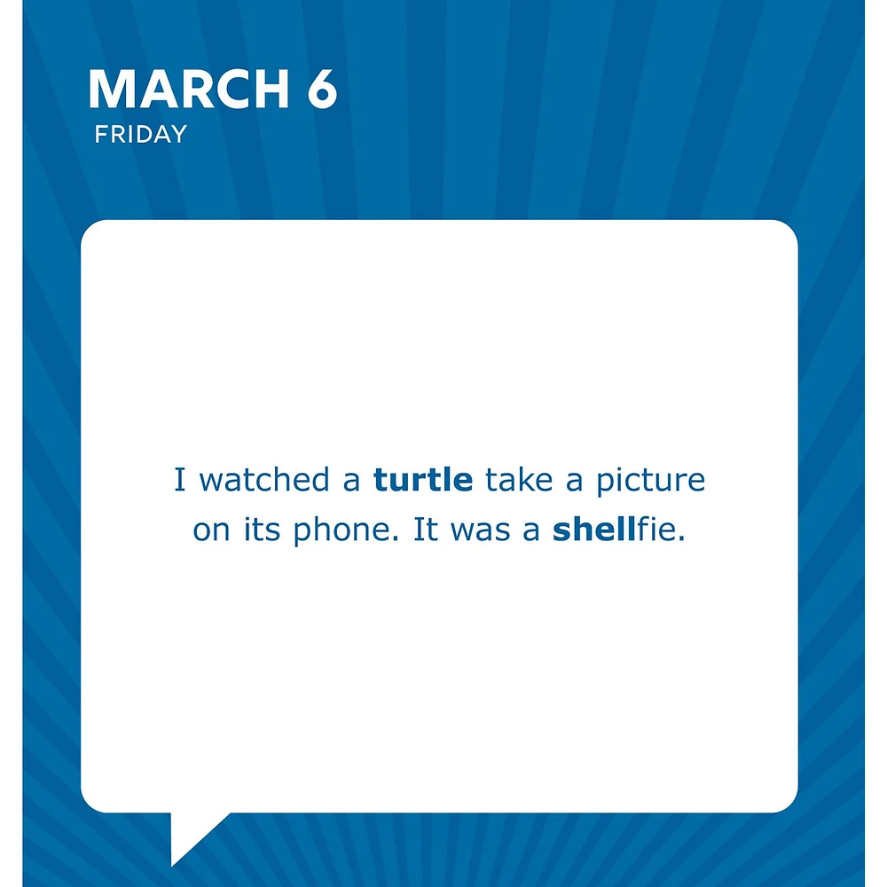 Dad Jokes 2026 Box Calendar