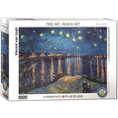 Starry Night by Vincent Van Gogh 1000 Piece Puzzle - FINAL SALE