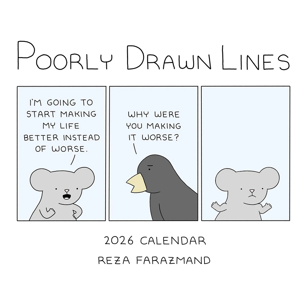 Poorly Drawn Lines 2026 Box Calendar - Online Exclusive