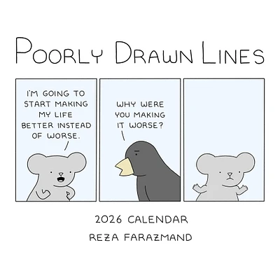 Poorly Drawn Lines 2026 Box Calendar - Online Exclusive