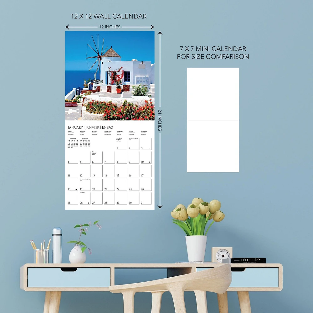 Greek Isles 2026 Wall Calendar - Online Exclusive