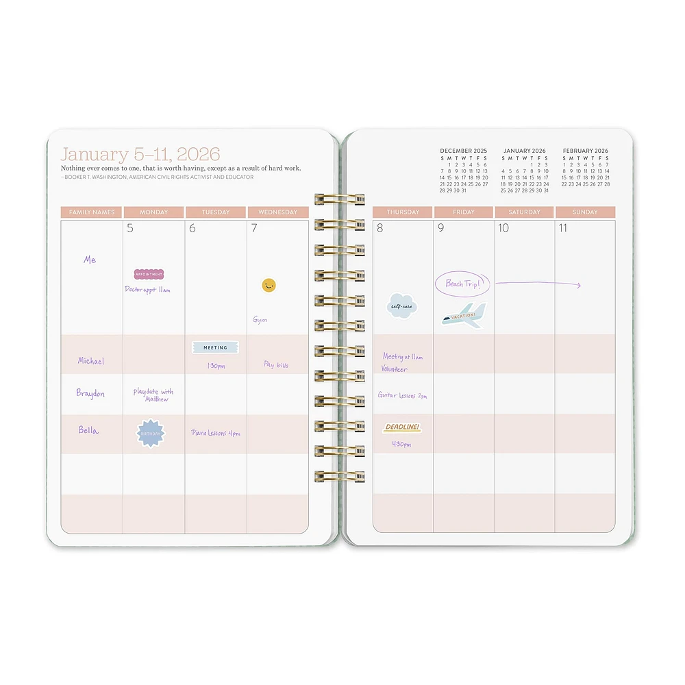 Fruit And Flora Do It All 2026 Planner Calendar - Online Exclusive