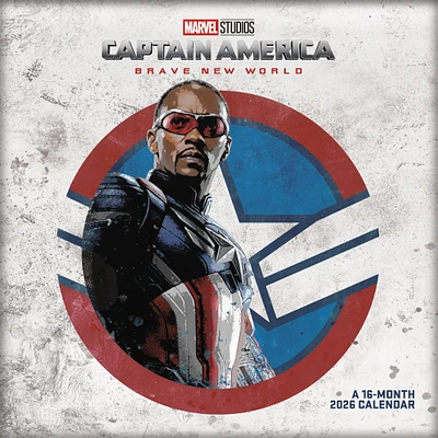 Captain America: Brave New World 2026 Wall Calendar - Online Exclusive
