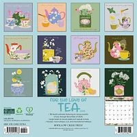 For The Love Of Tea 2026 Wall Calendar - Online Exclusive