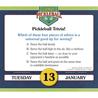 Ultimate Pickleball 2026 Box Calendar