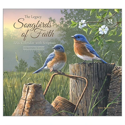 Songbirds Of Faith 2026 Deluxe Wall Calendar - Online Exclusive