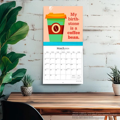 But First Coffee 2026 Wall Calendar