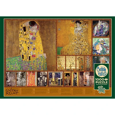 The Golden Age of Klimt 1000 Piece Puzzle