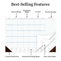Professional Medium 2026 Desk Pad Calendar