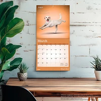 Yoga Dogs 2026 Wall Calendar