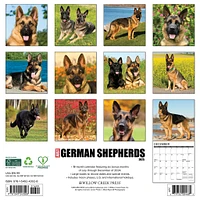 Just German Shepherds Wall 2025 Calendar